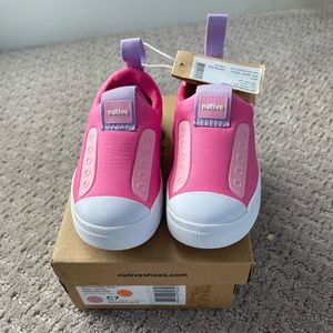 Brand new native toddler shoes